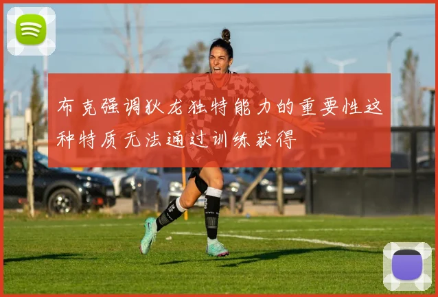 布克强调狄龙独特能力的重要性这种特质无法通过训练获得